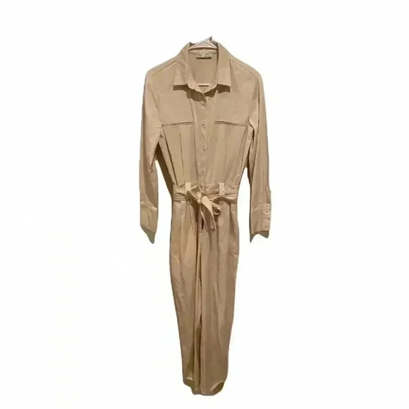 Zara Cream Jumpsuit - Picture 2 of 5